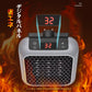 電気ヒーター セラミックヒーター 速暖 800W リモコン 小型ヒーター 温風ヒーター