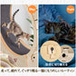 キャットホイール 猫用ランニングホイール 猫の運動ホイール 猫用ルームランナー マット付き