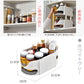 冷蔵庫収納  冷蔵庫トレー 冷蔵庫ケース 送料無料 冷蔵庫 ケース ボックス トレー 収納 整理用品 整理 整頓 収納トレー 冷蔵室 缶ストッカー クリア 回転 便利
