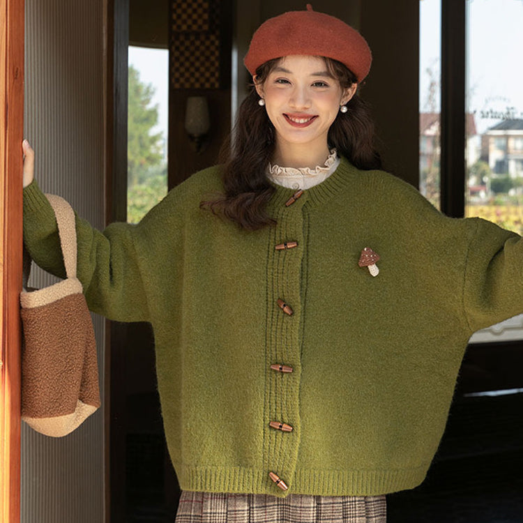 ニットカーディガン ニットセーター 前開きセーター アウター トップス レディース