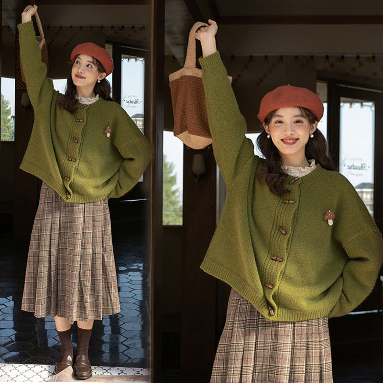 ニットカーディガン ニットセーター 前開きセーター アウター トップス レディース