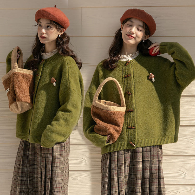 ニットカーディガン ニットセーター 前開きセーター アウター トップス レディース