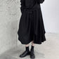 スカート 個性派スカート Aラインスカート タックスカート