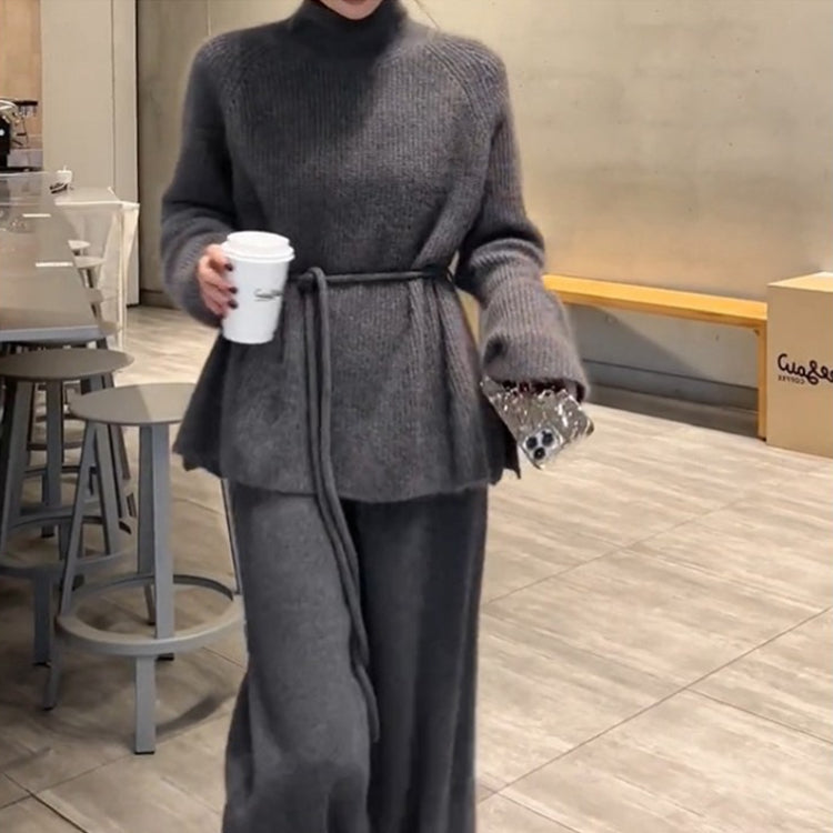 ニット セーター タートルネックセーター ハイネックニット 長袖セーター