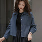 デニムジャケット シャツジャケット デニムシャツ デニムアウター ジャケット アウター レディース