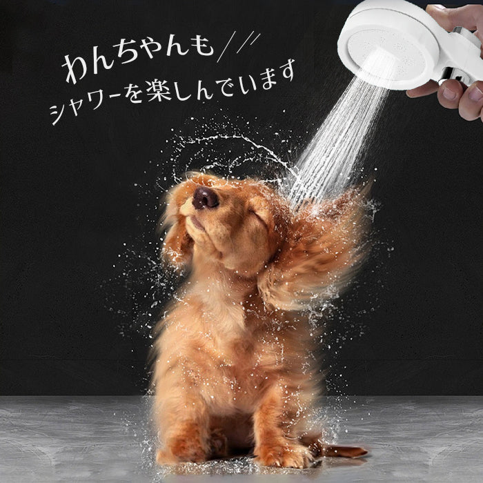 ポータブル シャワー 電動 簡易 シャワー アウトドアシャワー USB充電式 温度表示 水遣り