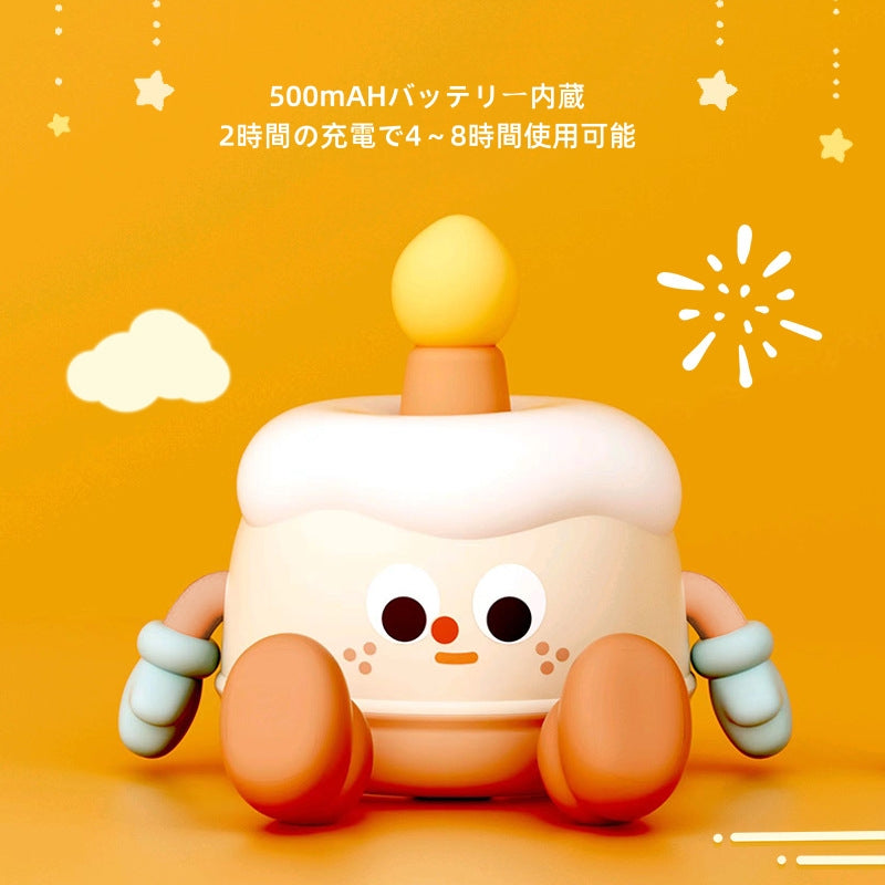 ナイトライト 常夜灯 タッチ式 USB充電式 3段階調光 ベッドライト 小型 授乳ライト 寝室