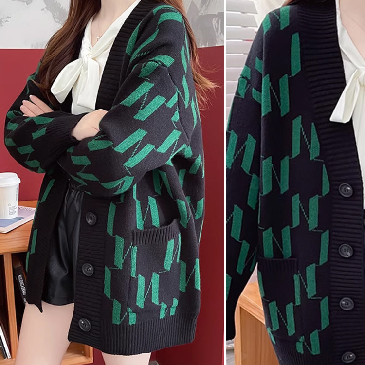 ニット ニットパーカー セーター カラーブロックセーター アウター