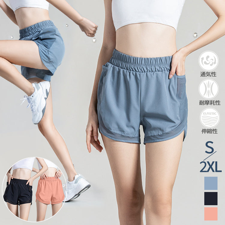 ヨガパンツ  ヨガショーツ  スポーツショーツ  フィットネスショーツ