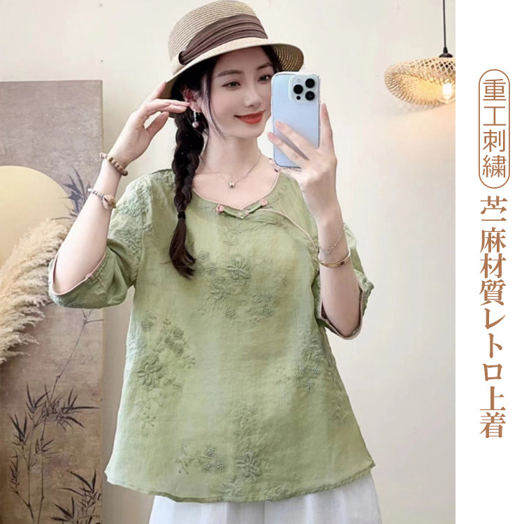 レディースTシャツ  柄Tシャツ  プルオーバー Tシャツ  ラウンドネックTシャツ