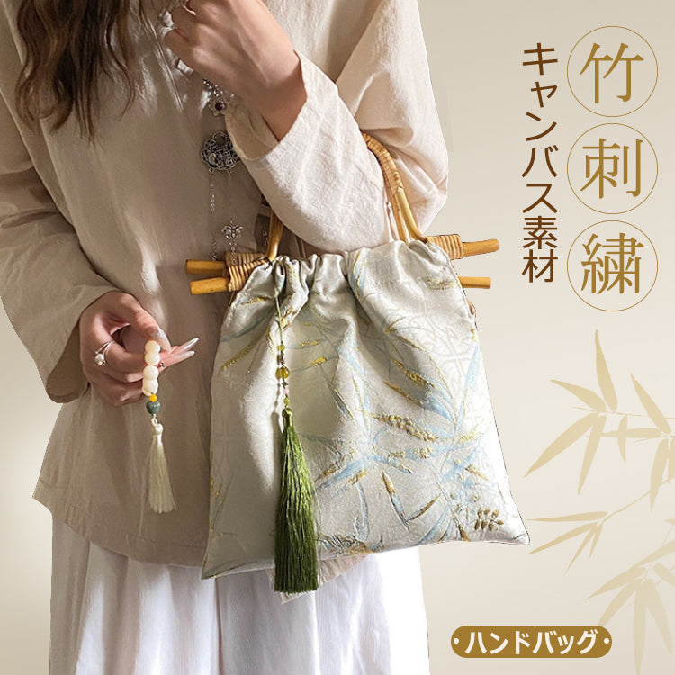 ハンドバッグ  レディースバッグ  刺繍バッグ  浴衣バッグ  ミニバッグ