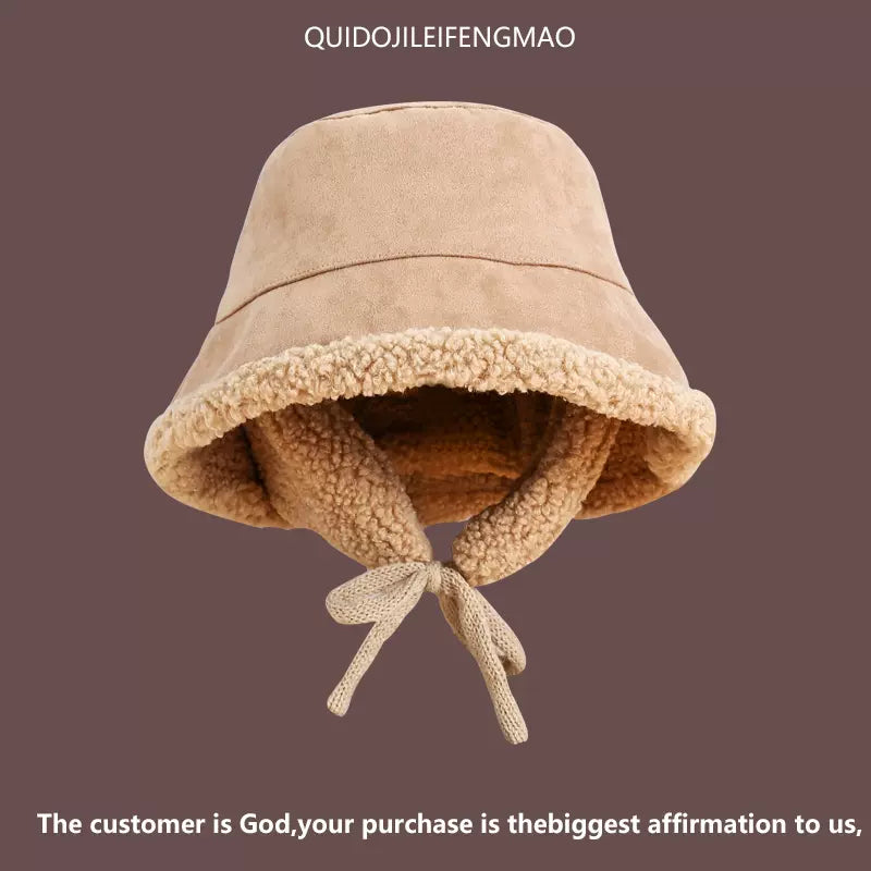 バケットハット 帽子 レディース 送料無料 冬 モコモコ帽子ハット ボアハット 秋冬帽子レディース 女の子ハット かわいい おしゃれ 小顔効果 保温 ぼうし 通勤 通学 プレゼント 誕生日 クリスマス 女優帽 日常用   横軸項目名 カラー