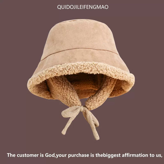 バケットハット 帽子 レディース 送料無料 冬 モコモコ帽子ハット ボアハット 秋冬帽子レディース 女の子ハット かわいい おしゃれ 小顔効果 保温 ぼうし 通勤 通学 プレゼント 誕生日 クリスマス 女優帽 日常用   横軸項目名 カラー
