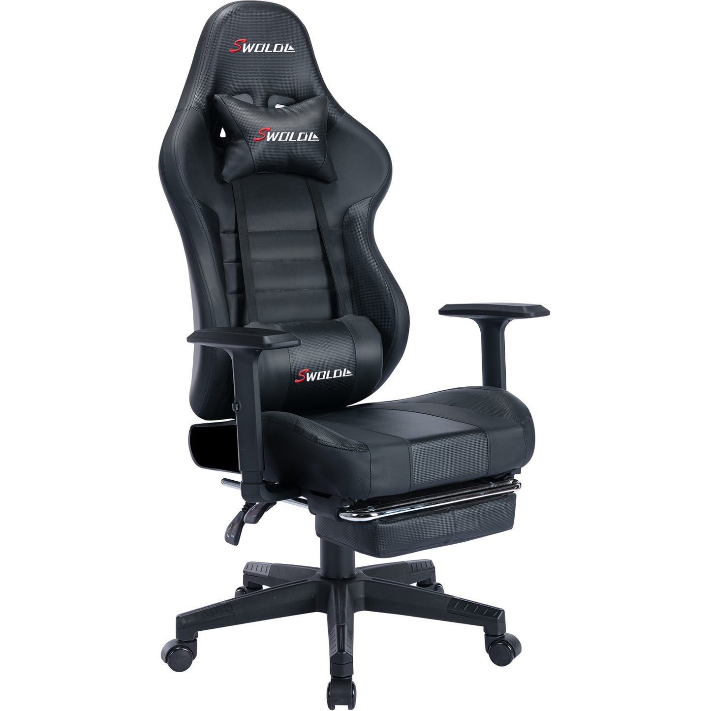 マラソン ゲーミングチェア ファブリック ゲームチェア デスクチェア パソコンチェア オフィスチェア オットマン付き オフィスチェア 腰痛対策