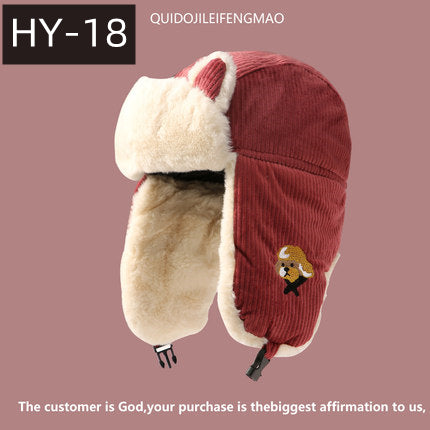 パイロットキャップ 送料無料 帽子 フライトキャップ アビエイター ボア コーデュロイ あったか もこもこ 温かい 防寒 秋冬 冬用 耳当て 耳あて おしゃれ かわいい 可愛い 深め 厚手 帽子 男女兼用 プレゼント