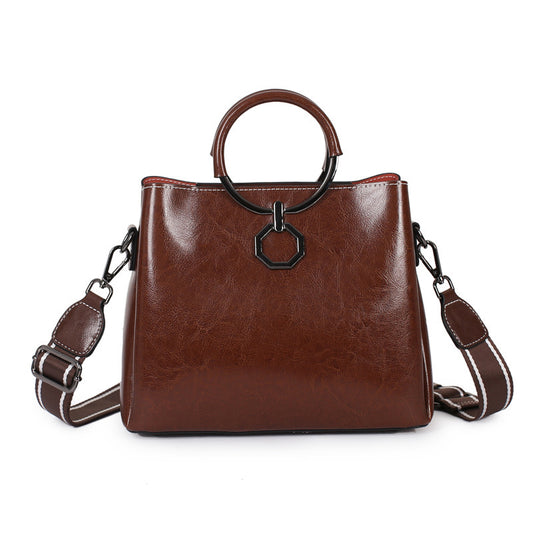 ハンドバッグ  レディース 2way トートバッグ シンプル かわいい おしゃれ  牛革 手提げバッグ ショルダー  インナーバッグ付き かばん 女性 秋バッグ 軽量 大容量 マグネットボタン 無地 仕事鞄 通勤 通学 旅行 カバン マザーズバッグ